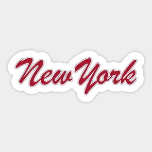 Football Fan of New York Sticker